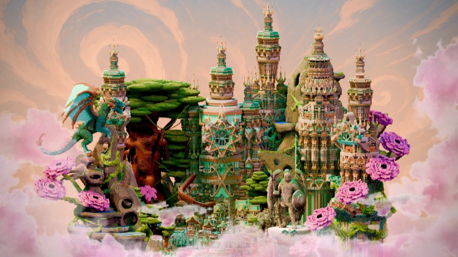 Sandstone fantasy capital build