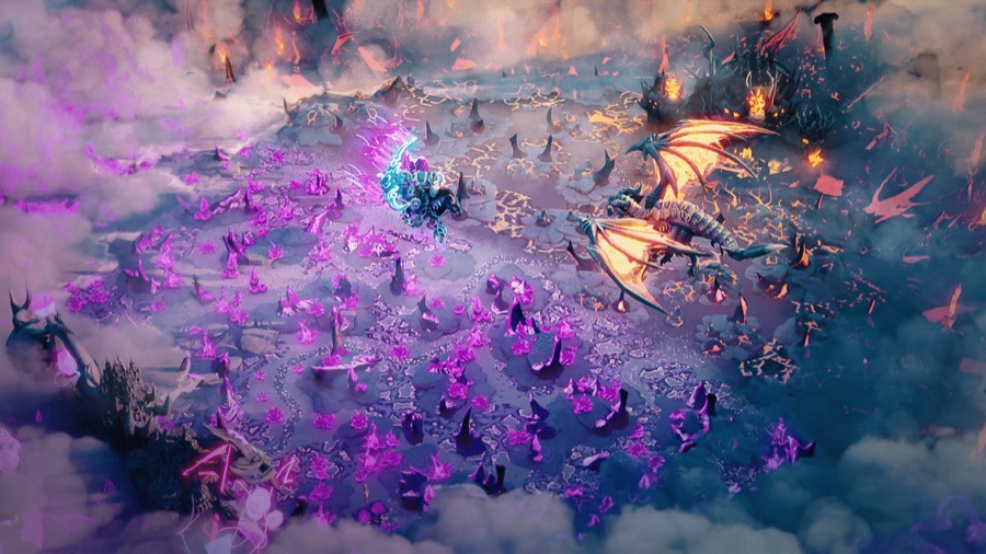 Crystal bloom terrain build