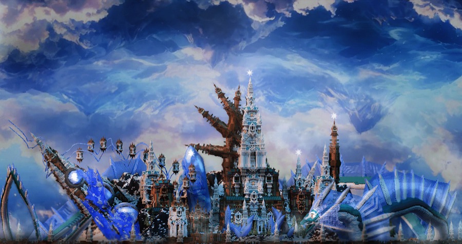Icy spawn islands build